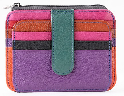 credit card holder with cash position