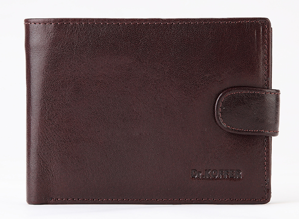 Dr.koffer two flaps inside with coin case for men