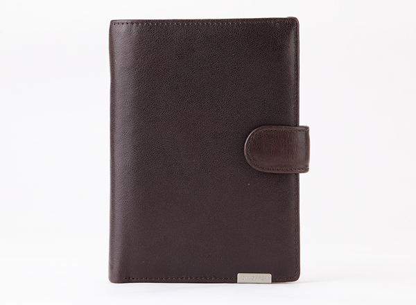 Dr.koffer soft cow leather passport with holder for men and women