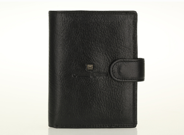 HASSION  Multi-functional  men's wallet with passport and clasp